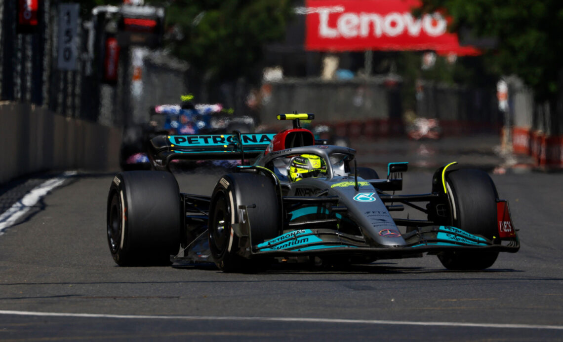 Mercedes say porpoising is no longer the main reason for their performance deficit