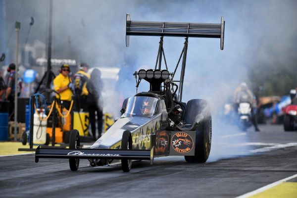 Mike Salinas takes in No. 1 spot in Top Fuel at Thunder Valley