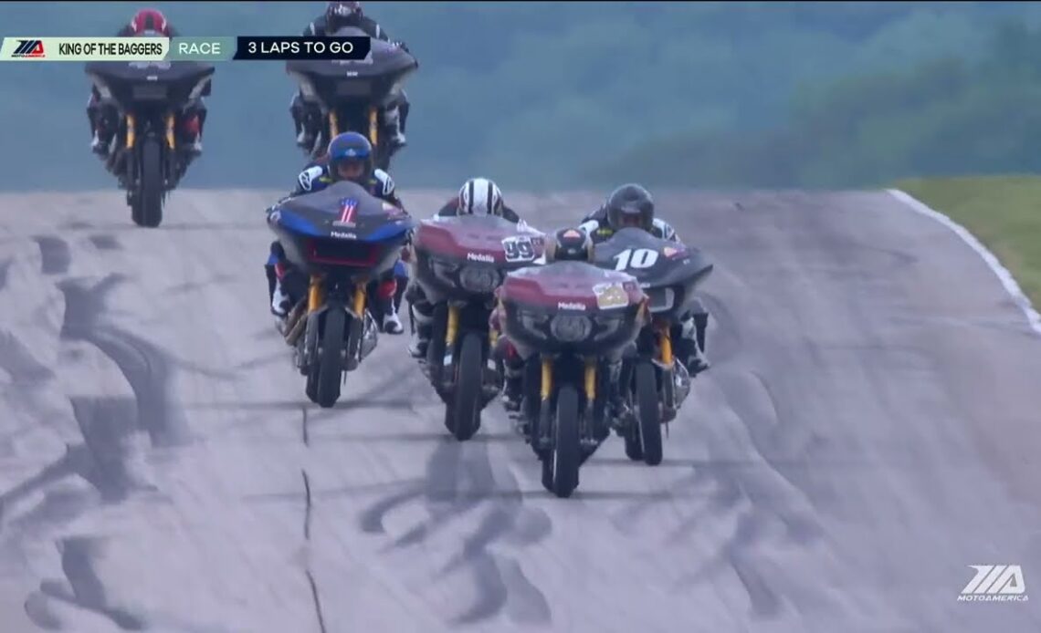 MotoAmerica Mission King of the Baggers Race Highlights at Road America 2022