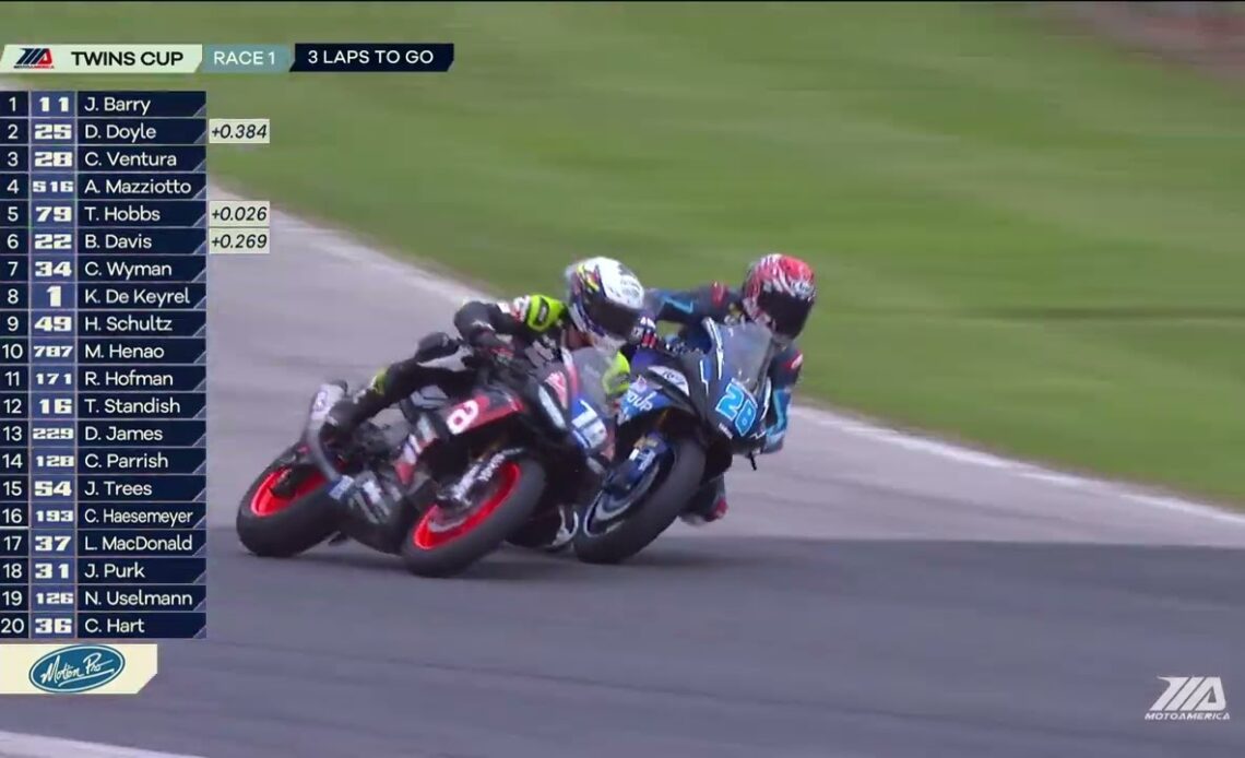 MotoAmerica Twins Cup Race Highlights at Road America 2022