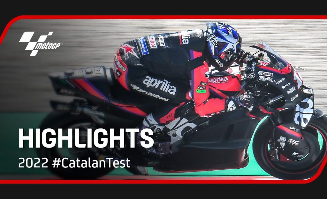 MotoGP™ Highlights | 2022 #CatalanTest