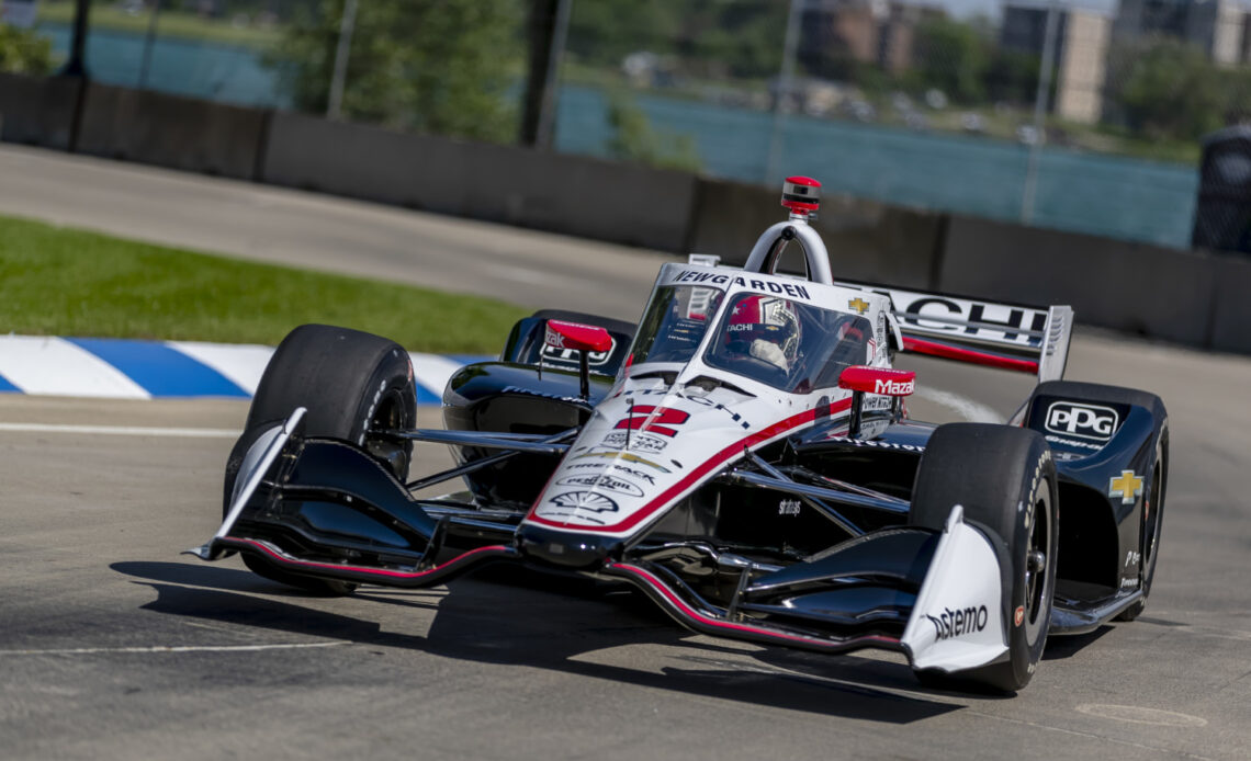 Newgarden Takes Dramatic Pole in Closing Seconds at Detroit – Motorsports Tribune