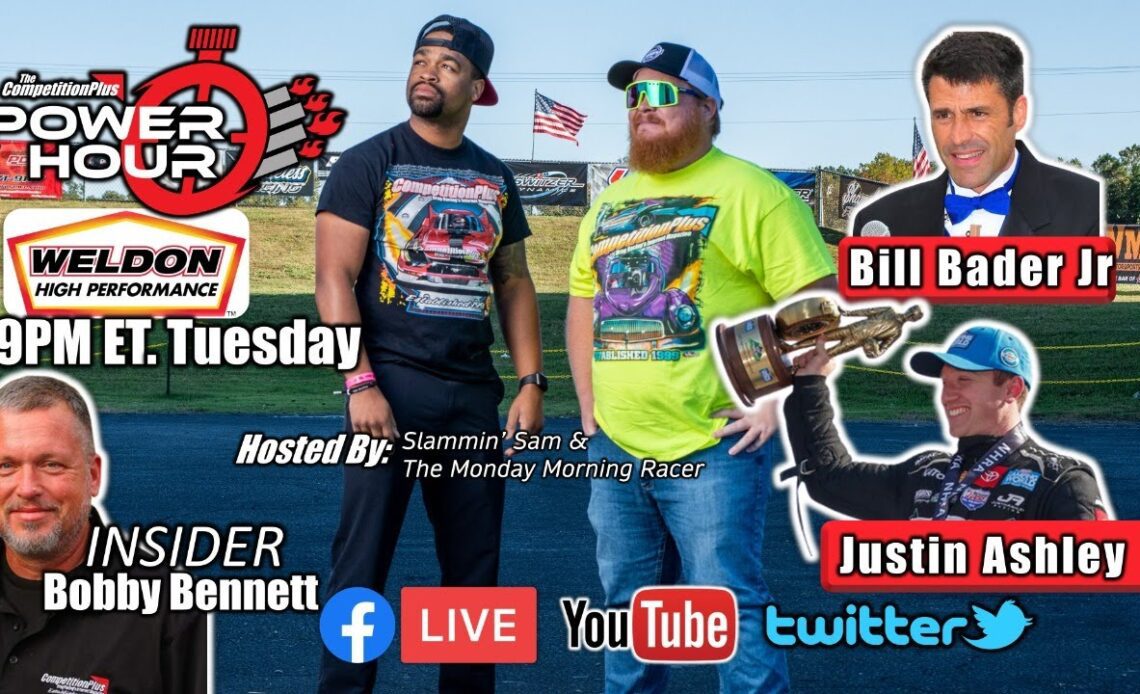 Power Hour #82 Bill Bader Jr of Summit Racing Equipment Motorsports Park & NHRA Winner Justin Ashley