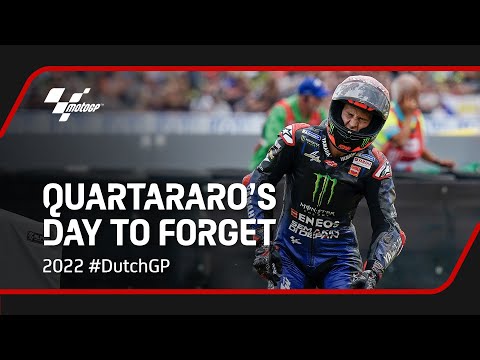 Quartararo's day to forget | 2022 #DutchGP