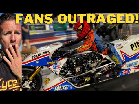 Racing Legend DISRESPECTED! Larry “Spiderman” McBride FORCED to REMOVE No. 1 from his Top Fuel Bike!