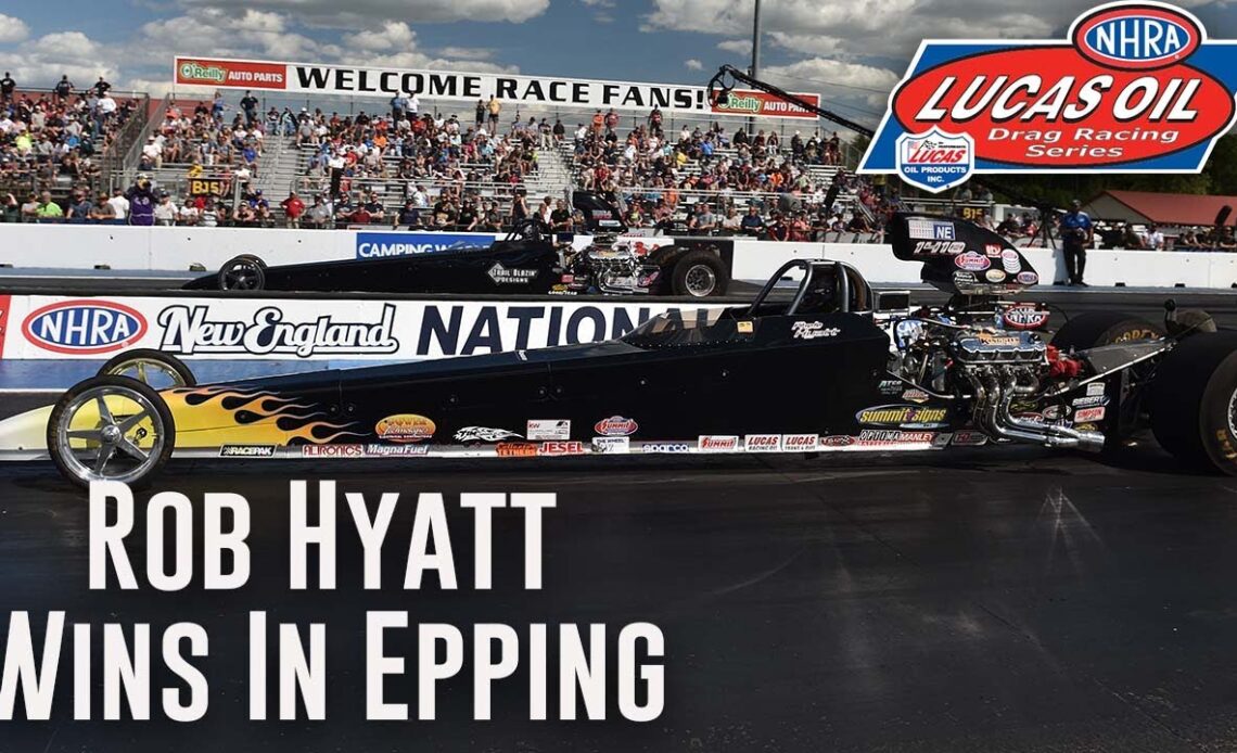 Rob Hyatt wins Super Comp at NHRA New England Nationals