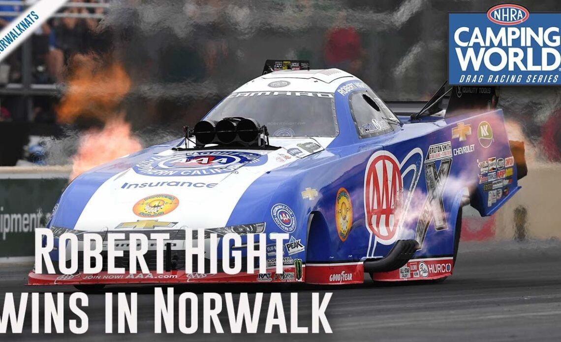 Robert Hight takes points lead with win in Norwalk