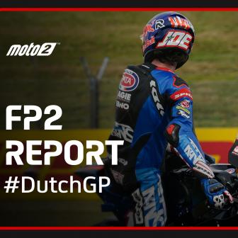 Roberts in control on Friday in Moto2™