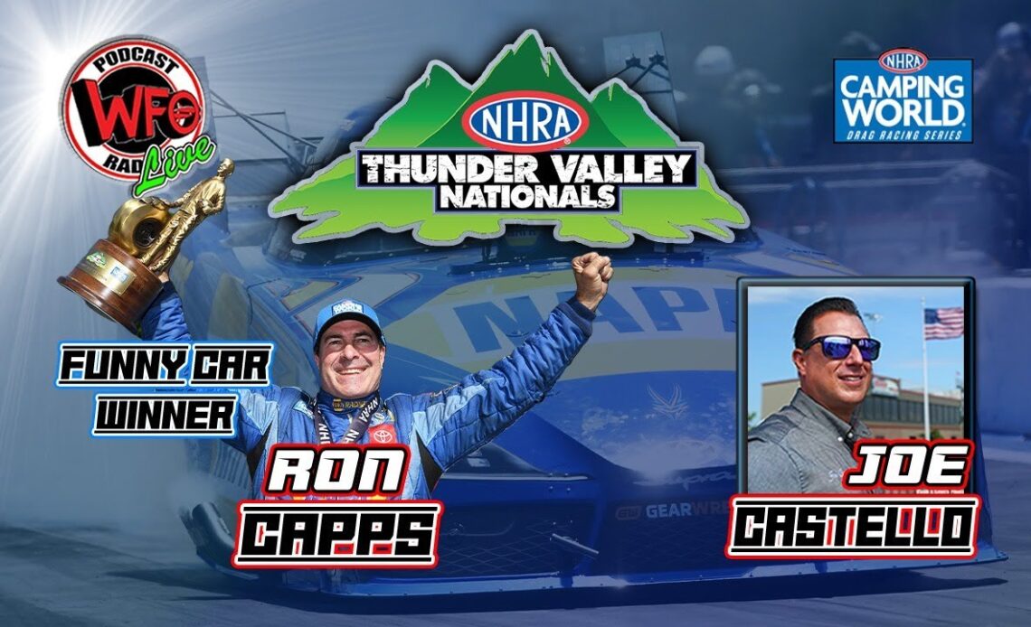 Ron Capps - Funny Car Winner - NHRA Thunder Valley Nationals 6/29/2022
