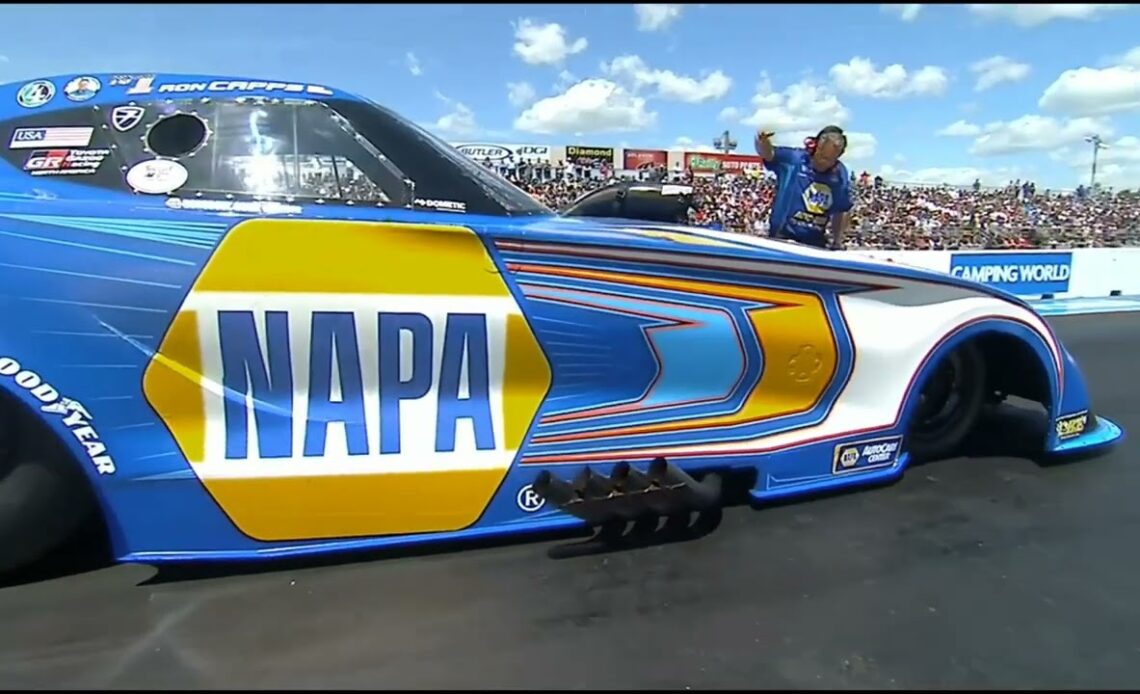 Ron Capps, Jim Campbell, Dean Antonelli, Top Fuel Funny Car Rnd 1 Eliminations, New England National