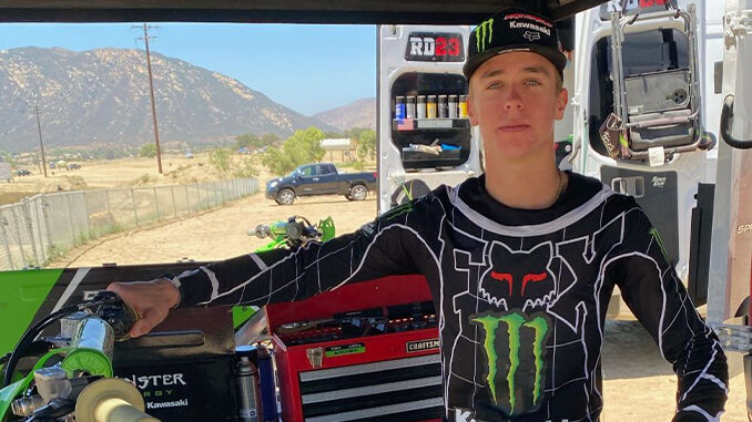 Ryder DiFrancesco to Compete for Monster Energy®/Pro Circuit/Kawasaki in Select Rounds of the 2022 AMA Pro Motocross Championship