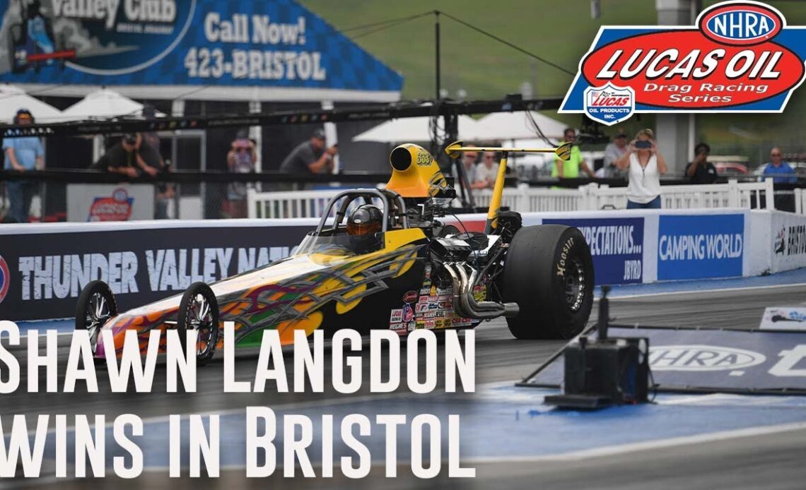 Shawn Langdon wins Super Comp at NHRA Thunder Valley Nationals