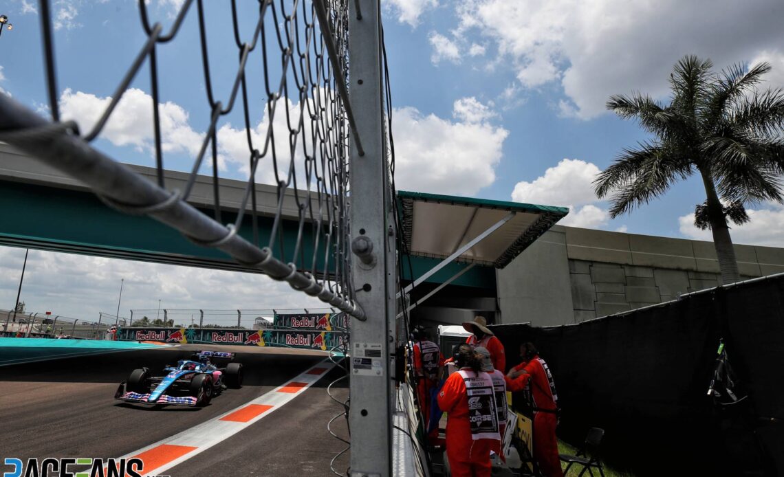 Fernando Alonso, Alpine, Miami International Autodrome, 2022