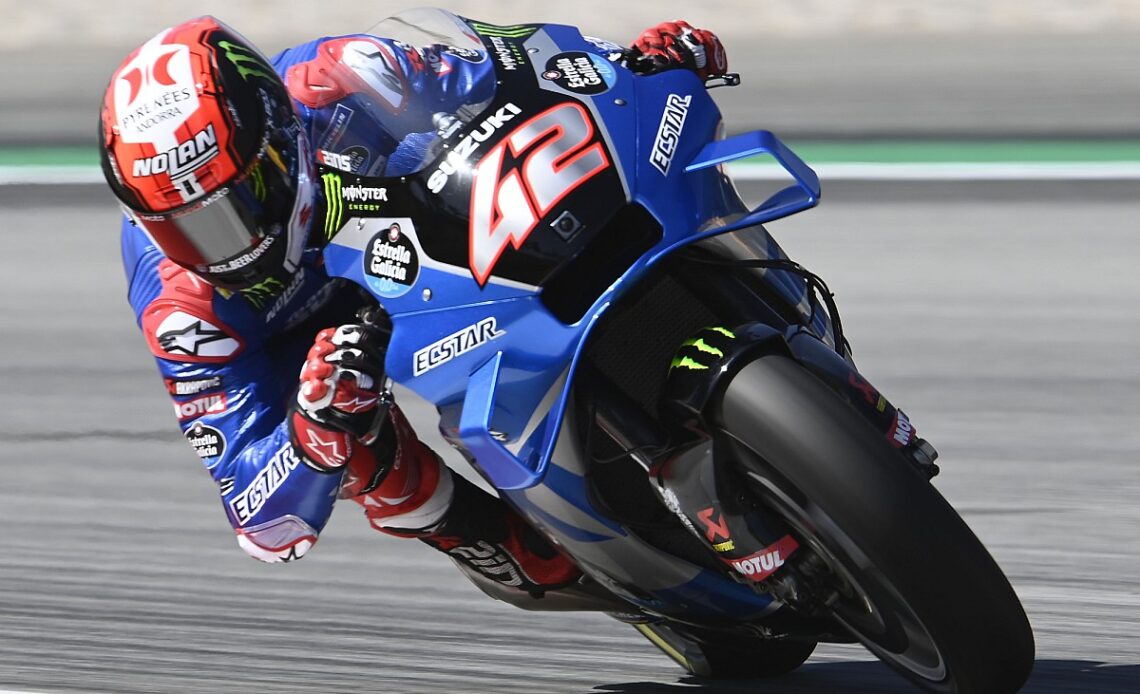 Suzuki's Rins leads Vinales in FP1