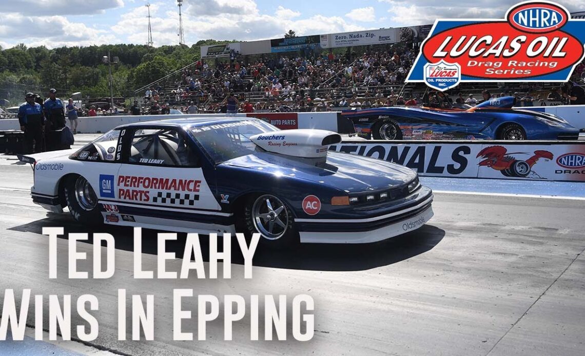 Ted Leahy wins Super Gas at NHRA New England Nationals