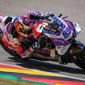 The ‘Martinator’ tops Sachsenring Warm Up