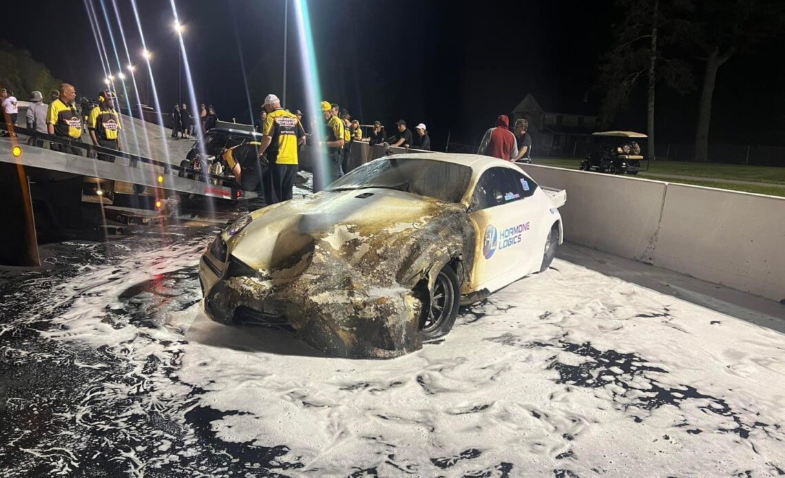 This Is What It Costs To Repair A Crashed, Burned Race Car In 4 Days