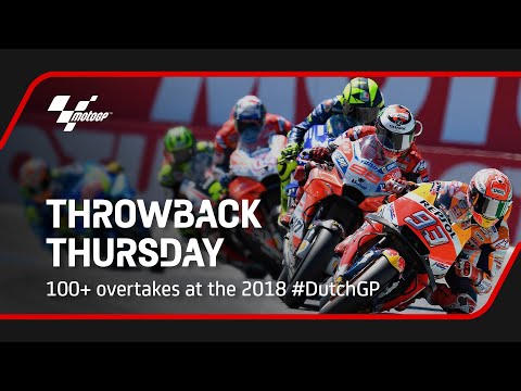Throwback Thursday | The 100+ overtake 2018 #DutchGP