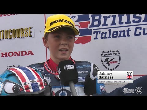 Top 3 Interviews Race 2 | Round 4 Knockhill | 2022 Honda British Talent Cup
