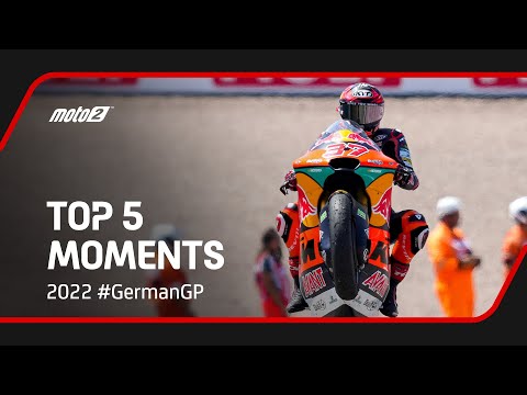Top 5 Moto2™ Moments | 2022 #GermanGP