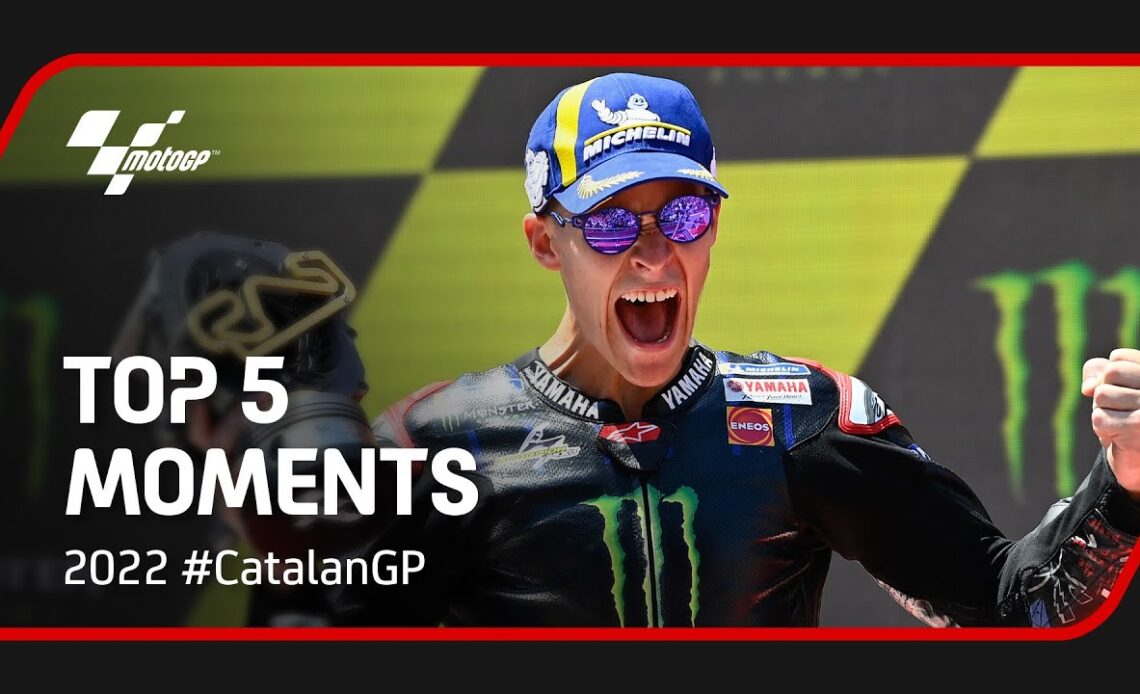 Top 5 MotoGP™ Moments | 2022 #CatalanGP