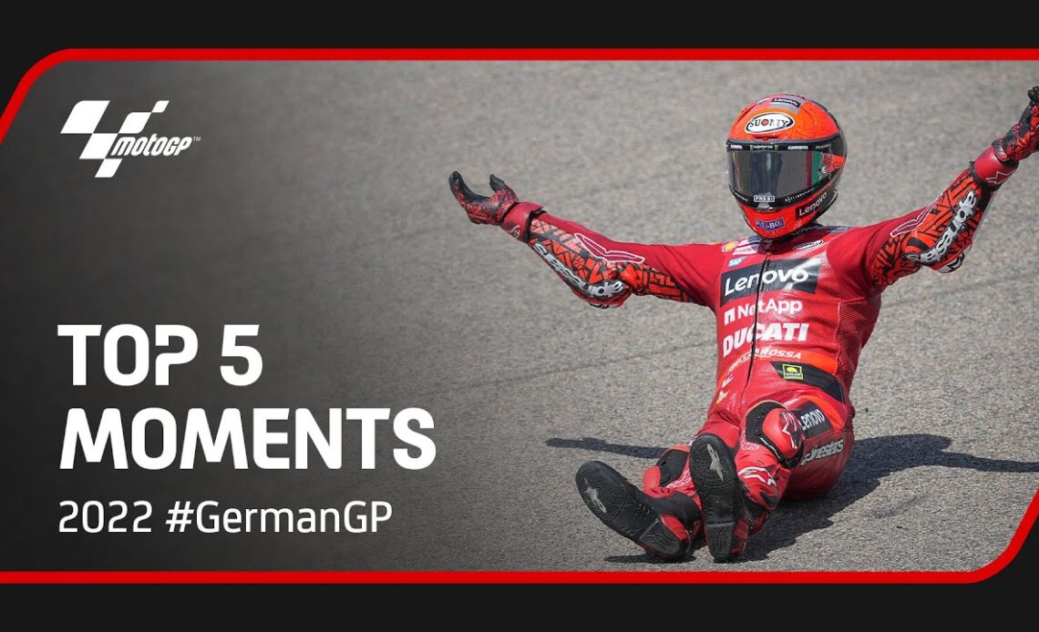 Top 5 MotoGP™ Moments | 2022 #GermanGP