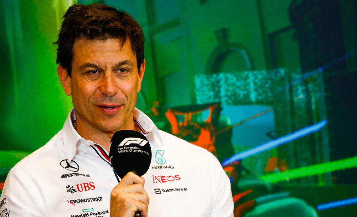 Toto Wolff jokes Mercedes can win the Azerbaijan GP "if the top four all crash out!"