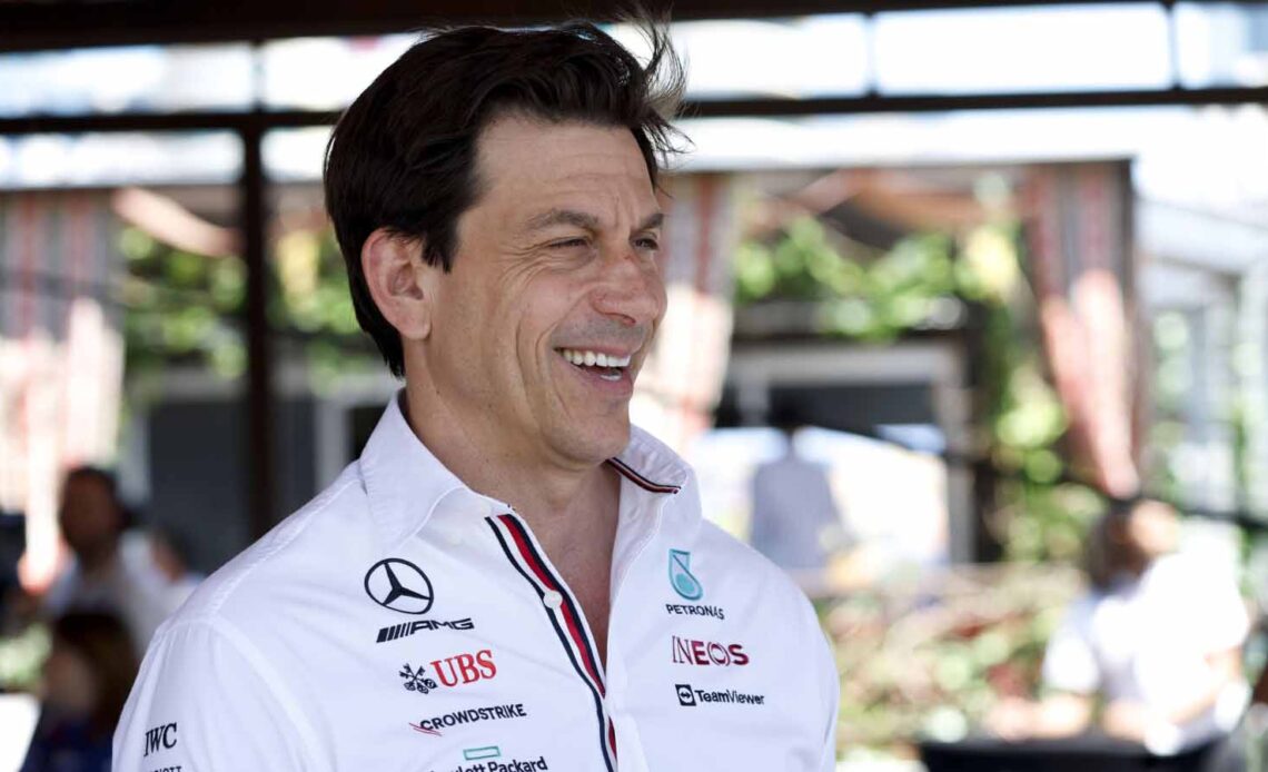 Toto Wolff jokes Mercedes will become asphalt layers after strong finish in Canada