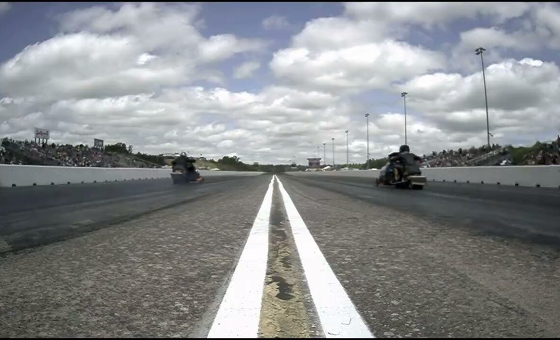 Tyler Wilkerson, Ronny Aylward 111, Pro Stock Sled, Qualifying Rnd 1, New England Nationals, New Eng