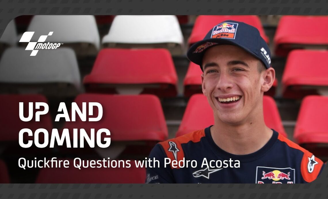 Up and Coming | Quickfire Questions with Pedro Acosta