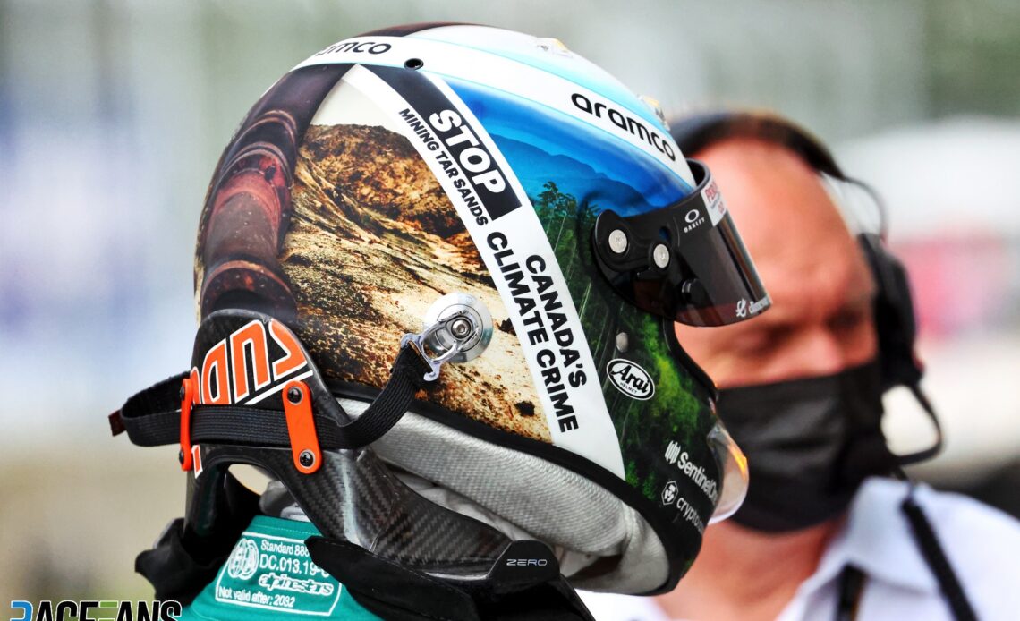 Vettel removed controversial 'climate crime' helmet for Canadian Grand Prix · RaceFans