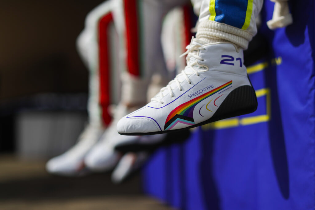 W Series and Puma go rainbow for Pride at Silverstone