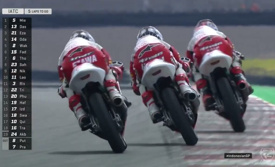 Winning Overtake Race 2 | Round 2 Indonesia | 2022 Idemitsu Asia Talent Cup