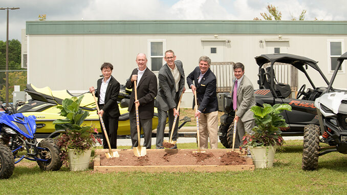 Yamaha Motor Manufacturing Corporation Breaks Ground on Innovative SMART Warehouse in Newnan, Georgia