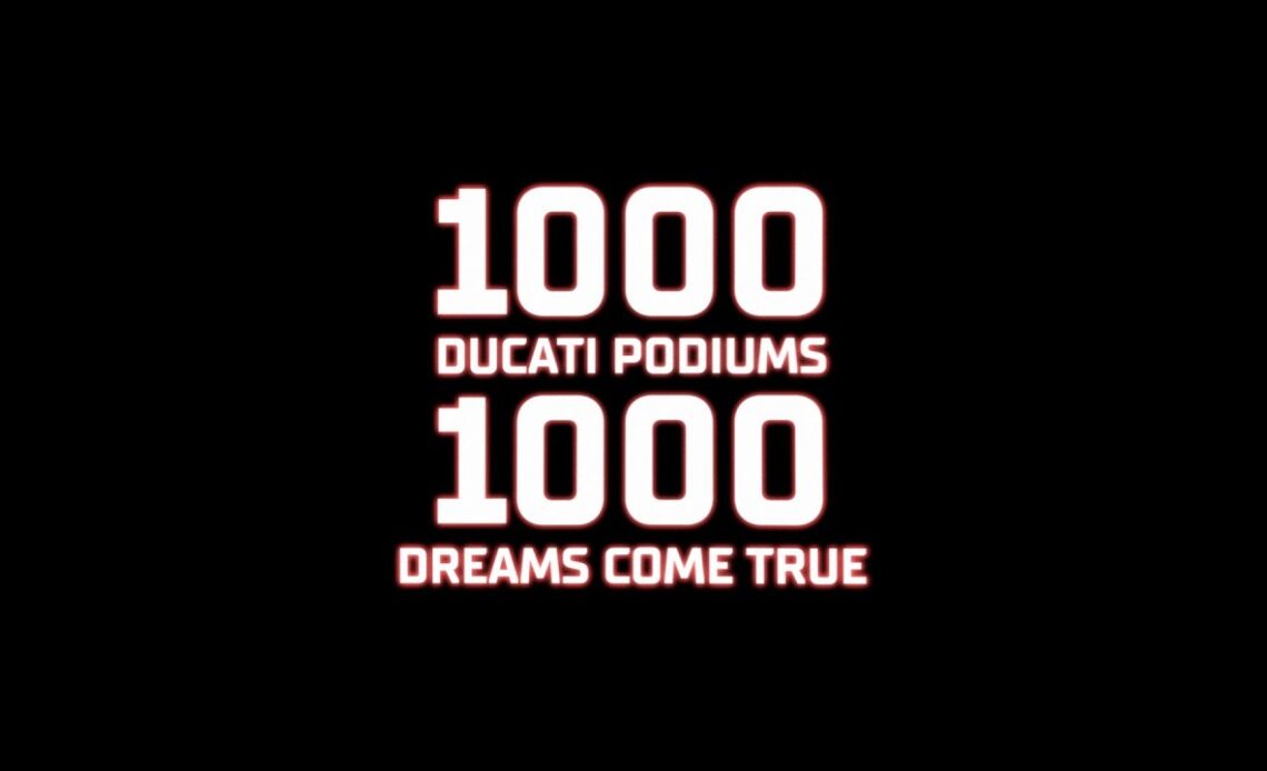 1000 DUCATI PODIUMS: a historic sporting achievement