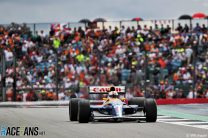 Sebastian Vettel, Williams FW14B, Silverstone, 2022