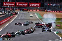 Race start, Silverstone, 2022