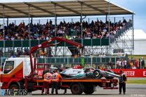 George Russell, Mercedes, Silverstone, 2022