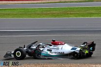 George Russell, Mercedes, Silverstone, 2022