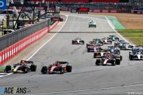 Race start, Silverstone, 2022