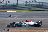 George Russell, Mercedes, Silverstone, 2022