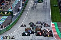 Race start, Red Bull Ring, 2022