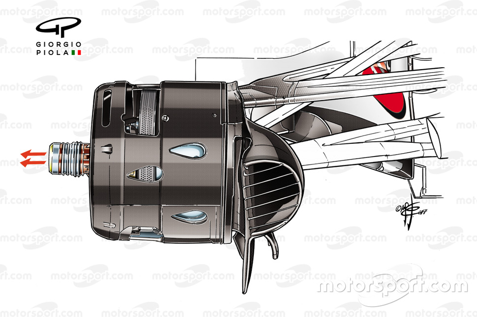 Ferrari SF70H blown axle