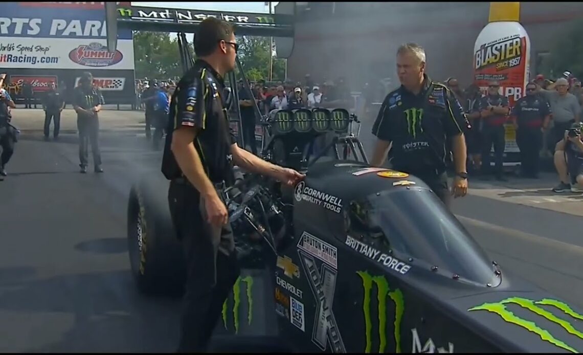 Mike Salinas, Brittany Force, Rob Flynn, Top Fuel Dragster, Rnd 4 Qualifying, Summit Racing Equipmen