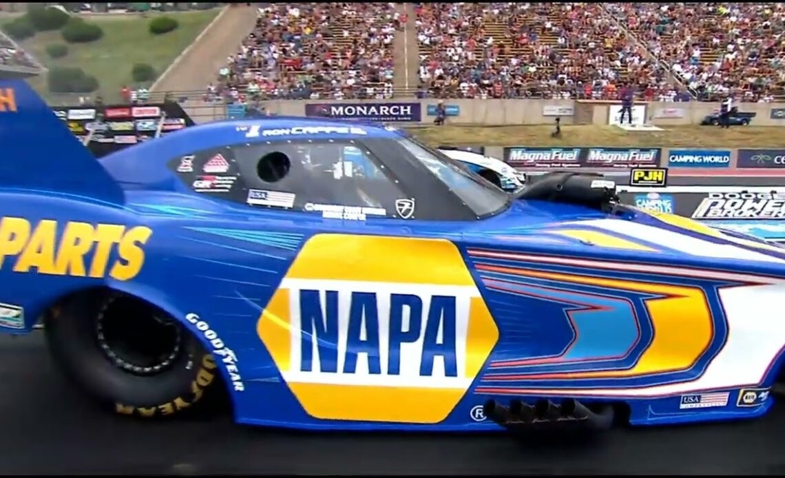 John Force, Ron Capps, Top Fuel Funny Car, Rnd 1 Qualifying, Dodge Power Brokers, Mile-High National