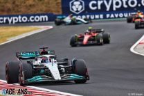 George Russell, Mercedes, Hungaroring, 2022