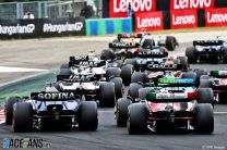 Race start, Hungaroring, 2022