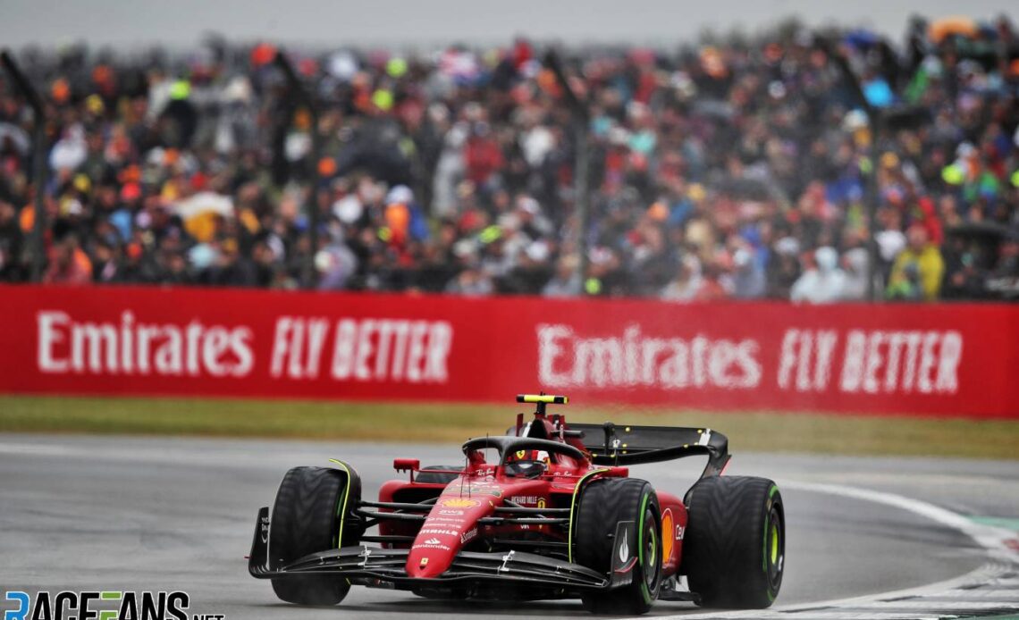 Carlos Sainz Jr, Ferrari, Silverstone, 2022