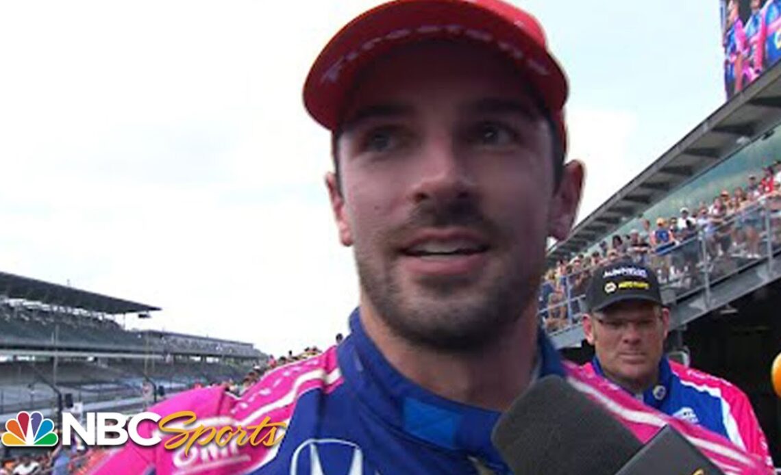 2022 Gallagher Grand Prix: Alexander Rossi calls victory 'a relief' | Motorsports on NBC
