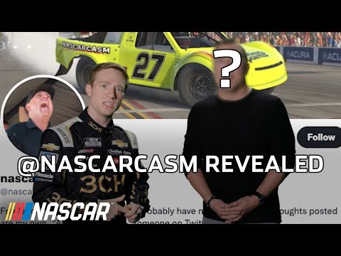 @NASCARCASM revealed: Unmasking NASCAR's resident funnyman